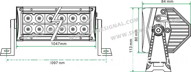 41.5 Inches LED Light Bar (DB3-80 240W)